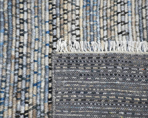 Modern-Contemporary Multicolor Hand Knotted 87 X 1110 Area Rug 904-145175 Image 3