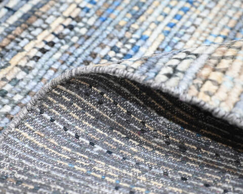 Modern-Contemporary Multicolor Hand Knotted 87 X 1110 Area Rug 904-145175 Image 6