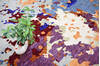 Modern-Contemporary Multicolor Hand Knotted 811 X 123 Area Rug 904-145183 Thumb 8