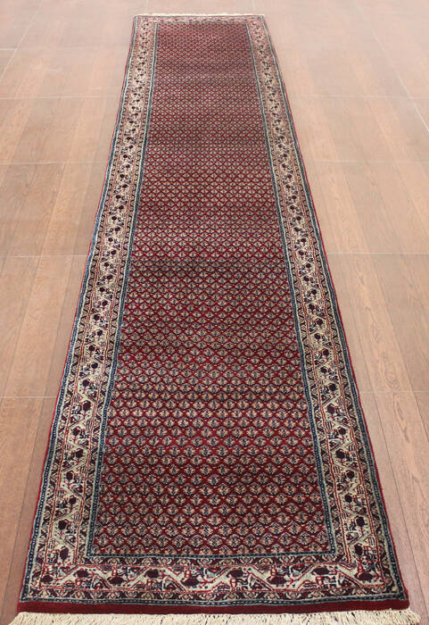Persian Red Runner Hand Knotted 26 X 110 Area Rug 902-145184 Image 3