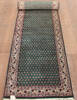 Persian Green Runner Hand Knotted 26 X 100  Area Rug 902-145186 Thumb 3