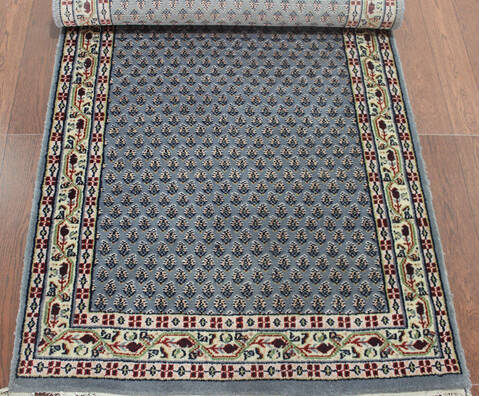 Persian Grey Hand Knotted 30 X 50 Area Rug 902-145191 Image 1