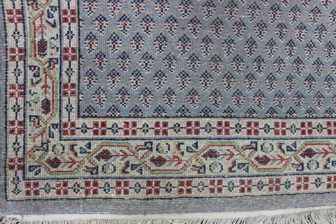 Persian Grey Hand Knotted 30 X 50 Area Rug 902-145191 Image 3