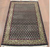 Persian Black Hand Knotted 30 X 50  Area Rug 902-145192 Thumb 4