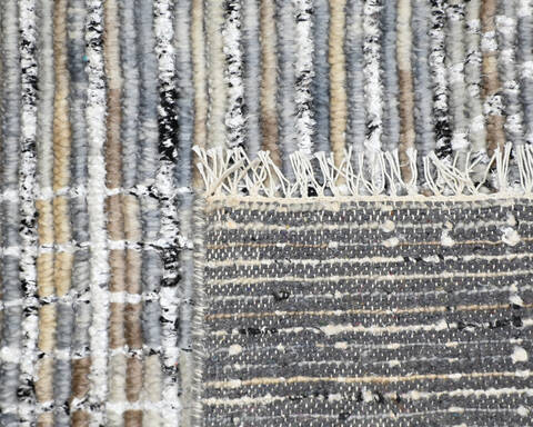 Modern-Contemporary Multicolor Hand Knotted 93 X 122 Area Rug 904-145194 Image 3