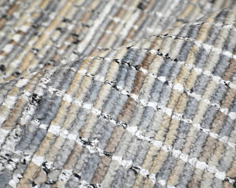 Modern-Contemporary Multicolor Hand Knotted 93 X 122 Area Rug 904-145194 Image 7