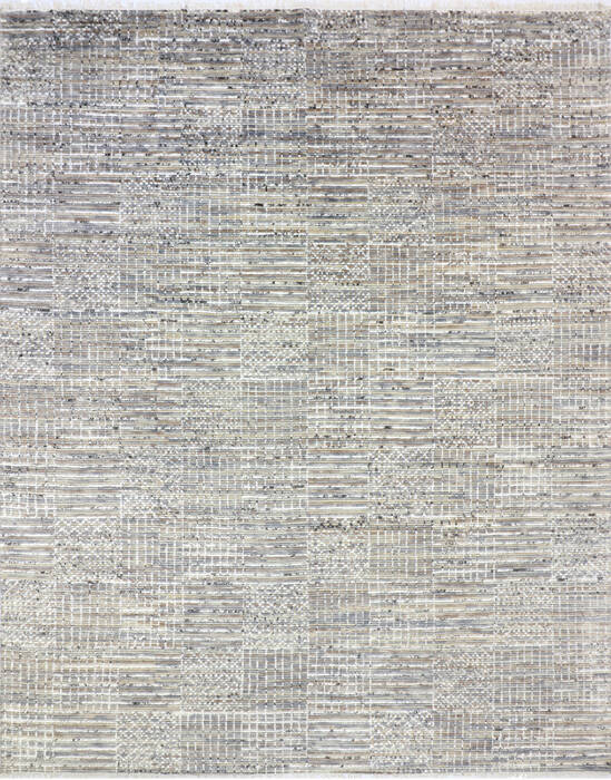Modern-Contemporary Multicolor Hand Knotted 93 X 122 Area Rug 904-145194 Image 0