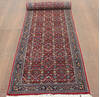 Kashan Red Runner Hand Knotted 26 X 110  Area Rug 902-145198 Thumb 1