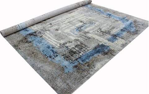 Tibetan Multicolor Hand Knotted 80 X 100 Area Rug 902-145217 Image 1