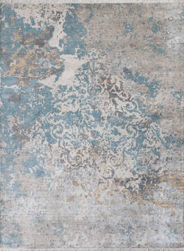 Tibetan Multicolor Hand Knotted 5'6" X 8'0"  Area Rug 902-145223