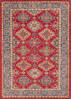 Kazak Red Hand Knotted 56 X 78 Area Rug 700-145228 Thumb 0