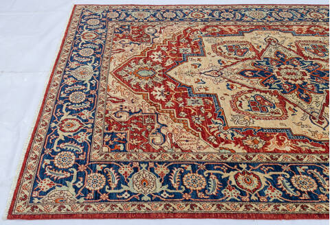 Heriz Red Hand Knotted 60 X 92 Area Rug 700-145230 Image 5