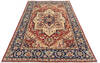 Heriz Red Hand Knotted 60 X 92  Area Rug 700-145230 Thumb 1