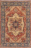 Heriz Red Hand Knotted 60 X 92  Area Rug 700-145230 Thumb 0