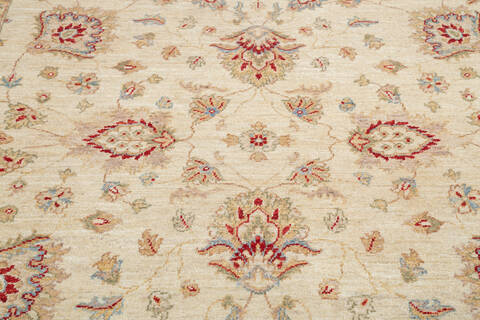 Chobi Beige Hand Knotted 57 X 79 Area Rug 700-145232 Image 3
