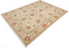 Chobi Beige Hand Knotted 57 X 79  Area Rug 700-145232 Thumb 2