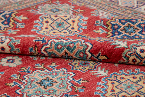 Kazak Red Hand Knotted 58 X 83 Area Rug 700-145233 Image 5
