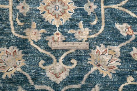 Chobi Green Hand Knotted 67 X 99 Area Rug 700-145234 Image 7