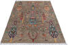 Chobi Brown Hand Knotted 59 X 710  Area Rug 700-145235 Thumb 1