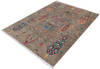 Chobi Brown Hand Knotted 59 X 710  Area Rug 700-145235 Thumb 2