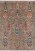 Chobi Brown Hand Knotted 59 X 710  Area Rug 700-145235 Thumb 0