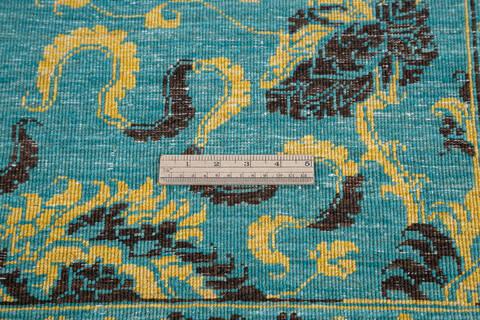 Chobi Green Hand Knotted 57 X 711 Area Rug 700-145240 Image 6