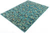 Chobi Green Hand Knotted 57 X 711  Area Rug 700-145240 Thumb 2