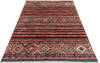 Chobi Red Hand Knotted 411 X 65 Area Rug 700-145242 Thumb 1
