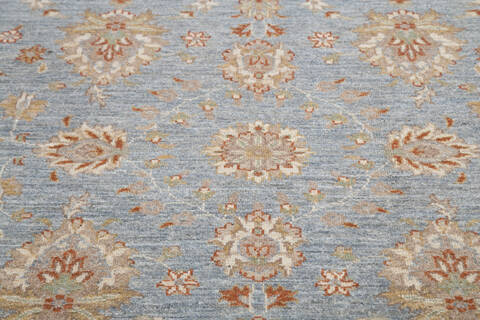 Chobi Blue Hand Knotted 57 X 80 Area Rug 700-145246 Image 3