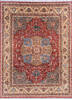 Chobi Red Hand Knotted 810 X 119  Area Rug 700-145250 Thumb 0