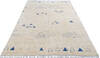Moroccan White Hand Knotted 711 X 114 Area Rug 700-145251 Thumb 1