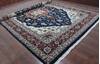 Kashan Multicolor Hand Knotted 96 X 136  Area Rug 902-145253 Thumb 1