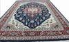 Kashan Multicolor Hand Knotted 96 X 136  Area Rug 902-145253 Thumb 2