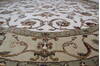 Jaipur White Round Hand Knotted 50 X 51 Area Rug 905-145259 Thumb 4