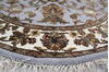 Jaipur Blue Round Hand Knotted 42 X 42 Area Rug 905-145260 Thumb 5