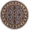 Jaipur Blue Round Hand Knotted 42 X 42 Area Rug 905-145260 Thumb 0