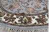 Jaipur Blue Round Hand Knotted 40 X 41 Area Rug 905-145261 Thumb 5
