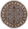 Jaipur Blue Round Hand Knotted 40 X 41 Area Rug 905-145261 Thumb 0