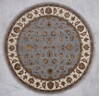 Jaipur Blue Round Hand Knotted 81 X 82  Area Rug 905-145263 Thumb 10