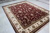 Jaipur Red Hand Knotted 80 X 101  Area Rug 905-145265 Thumb 7