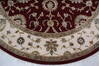 Jaipur Red Round Hand Knotted 81 X 82 Area Rug 905-145266 Thumb 1