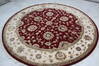 Jaipur Red Round Hand Knotted 81 X 82 Area Rug 905-145266 Thumb 4