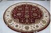 Jaipur Red Round Hand Knotted 81 X 82  Area Rug 905-145266 Thumb 5