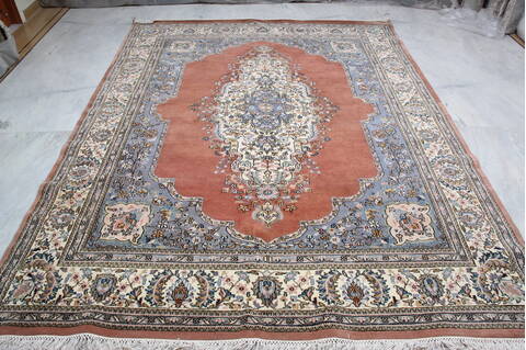Mahi Orange Hand Knotted 711 X 103 Area Rug 905-145269 Image 1