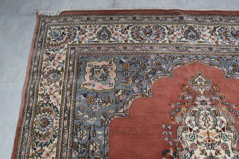 Mahi Orange Hand Knotted 711 X 103 Area Rug 905-145269 Image 6