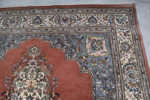 Mahi Orange Hand Knotted 711 X 103 Area Rug 905-145269 Image 7