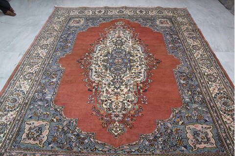 Mahi Orange Hand Knotted 711 X 103 Area Rug 905-145269 Image 9