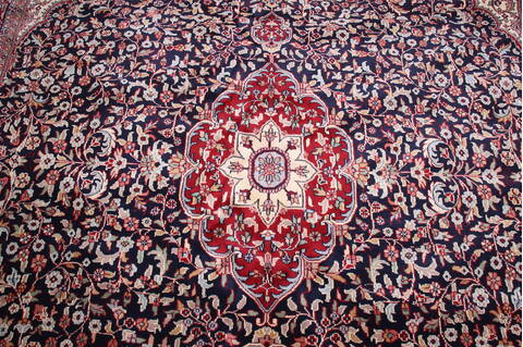 Mahi Blue Hand Knotted 811 X 118 Area Rug 905-145270 Image 5