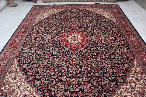 Mahi Blue Hand Knotted 811 X 118 Area Rug 905-145270 Image 9
