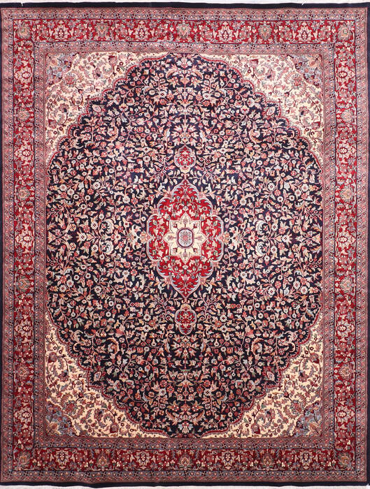 Mahi Blue Hand Knotted 811 X 118 Area Rug 905-145270 Image 0